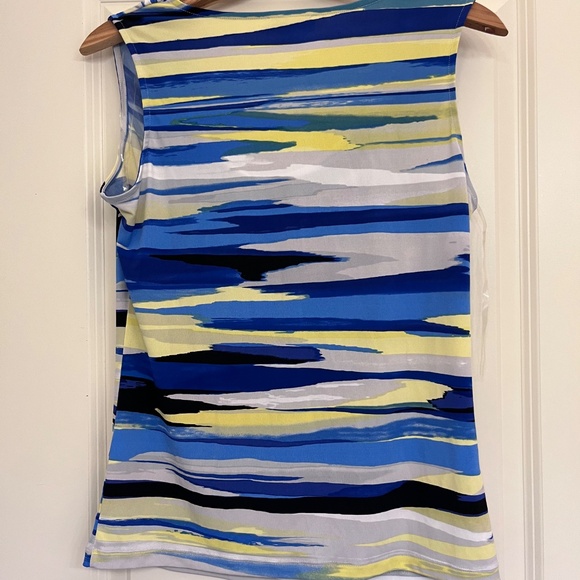 Women’s Calvin Klein Sleeveless Cowl Neck Top - Picture 4 of 4